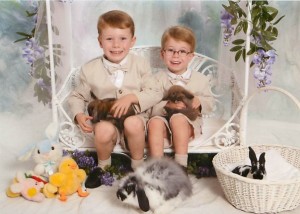 Easter Bunnies- Brian & David